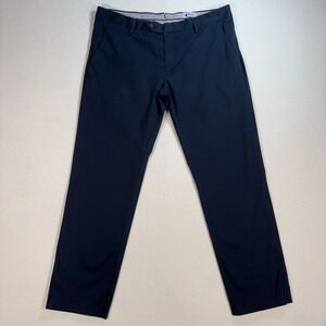 NN07 No Nationality Theo Pants Men's 36x29 Navy Tapered Stretch‎ Chinos 1178